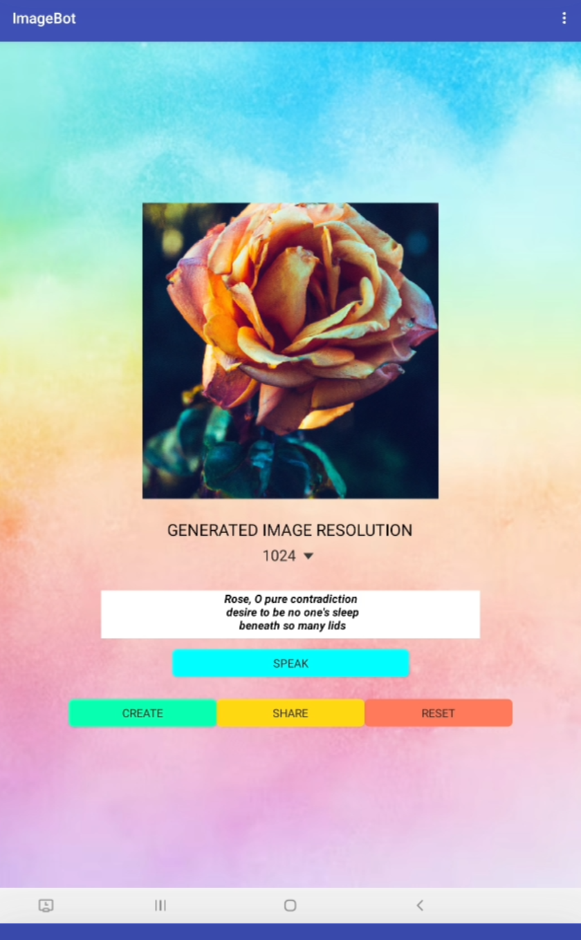 Finished app