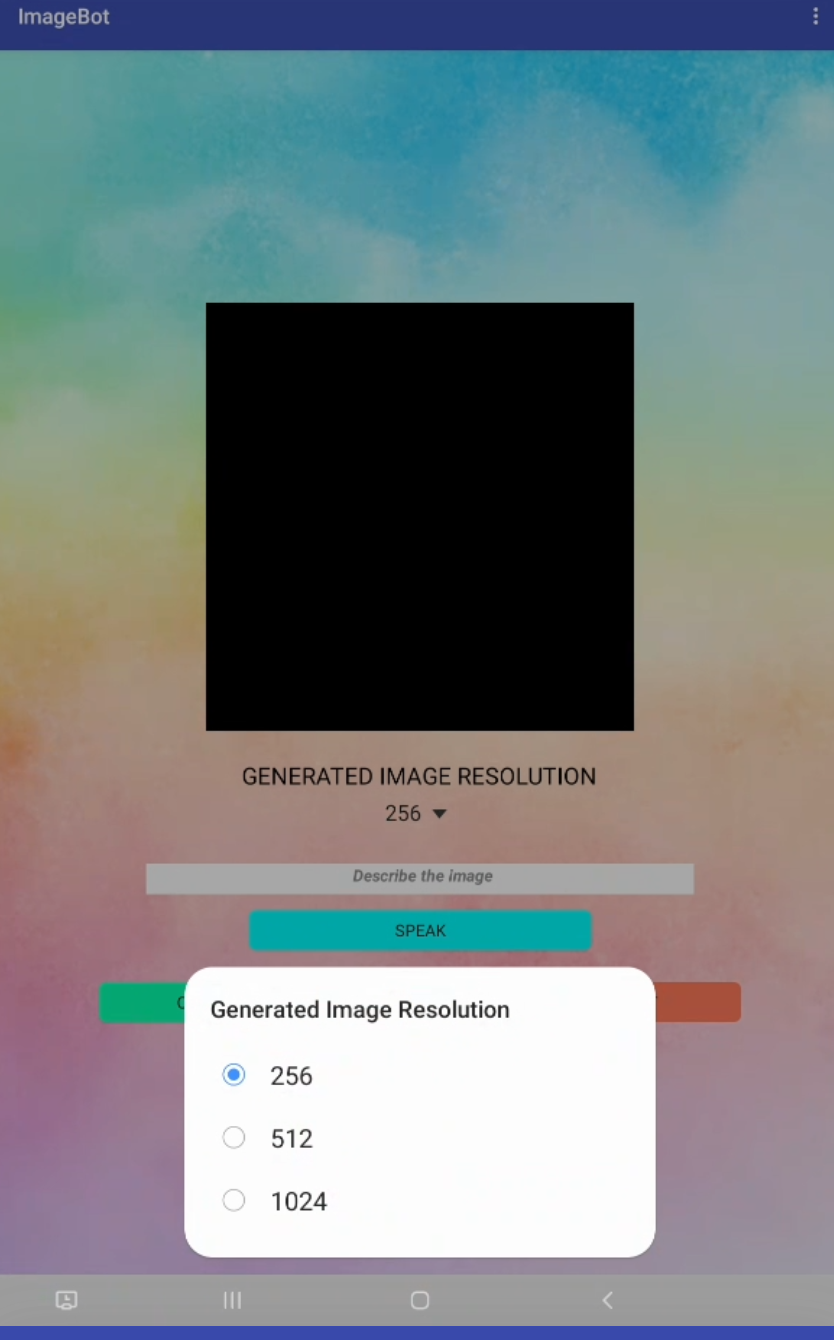 Resolution Spinner
