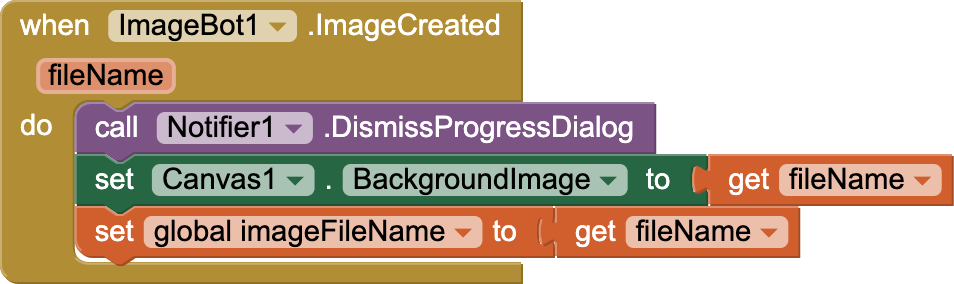 When ImageBot Image Created