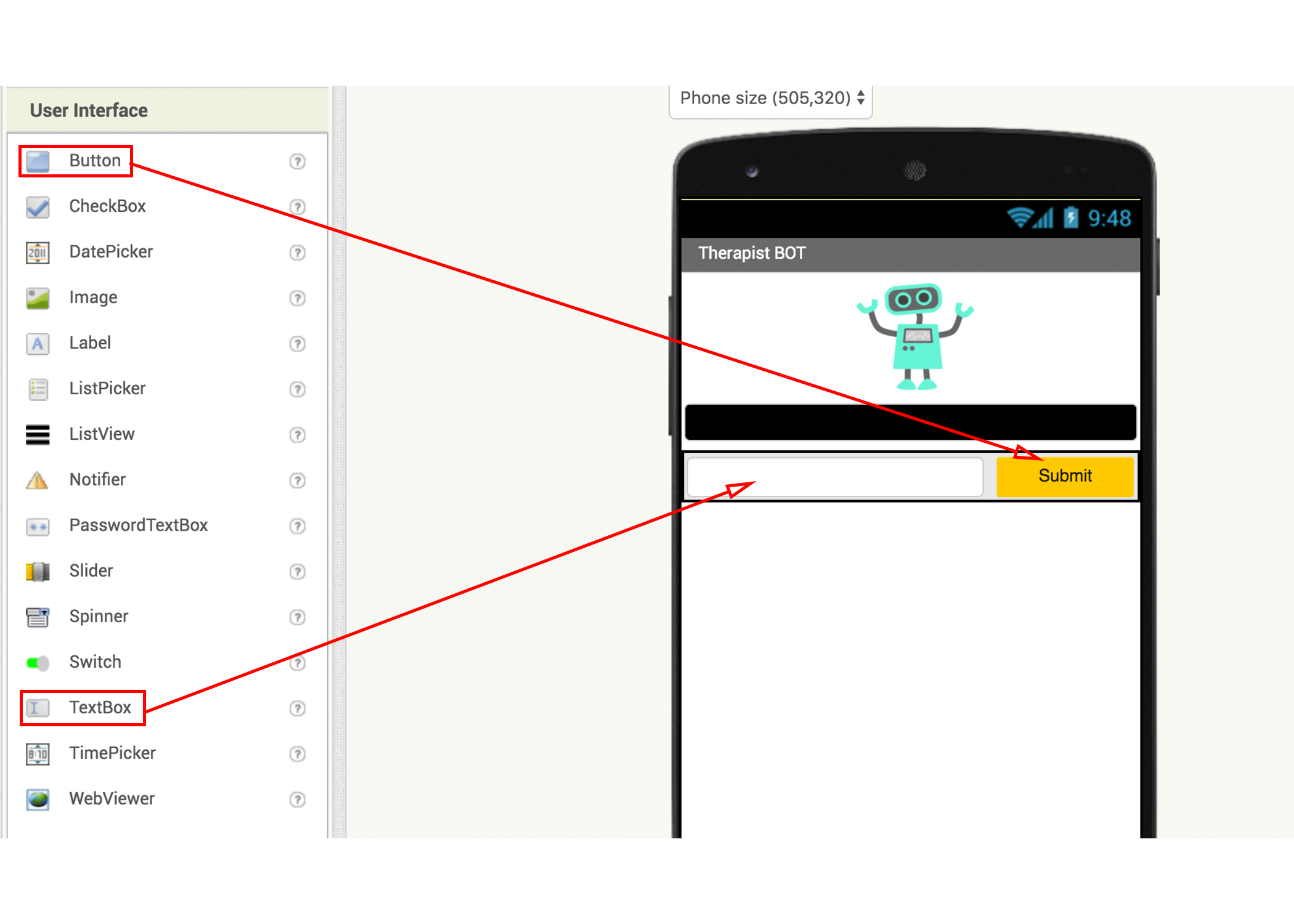Drag Input Button yrtoolkit